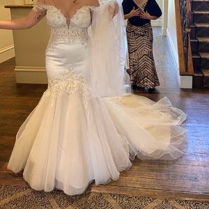 Allure bridal wedding dress